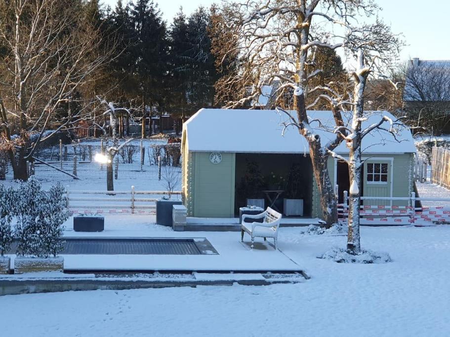 Sart  Pine Cottage- 5 Minutes Francorchamps - Charme -Piscine-Calme-Jardin מראה חיצוני תמונה